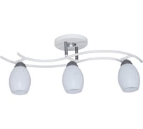 Светильник потолочный ЭЛЕТЕХ Стиль 131 бел.(Плафон 8368) НПБ 01-3x60-178 Е27 _ИМ_ 1005405414