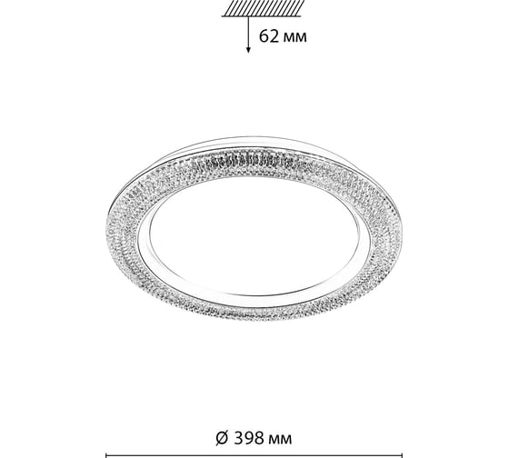 Настенно-потолочный светильник СОНЕКС LED 48W VENDY 7782\DL