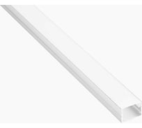 Профиль накладной LEDS POWER СПН1712 алюминий анодированный с матовым рассеивателем 2м 008431