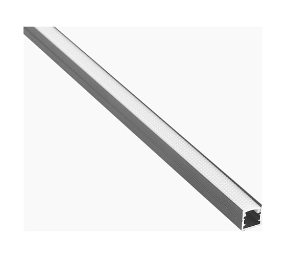 Профиль накладной LEDS POWER СПН1010 алюминий черный с призматическим рассеивателем 2м 008363 1