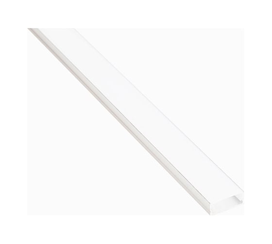 Профиль накладной LEDS POWER СПН1707 алюминий анодированный с матовым рассеивателем 2м 008394