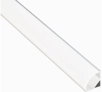 Профиль угловой LEDS POWER СПУ1616 алюминий анодированный с матовым рассеивателем 2м 008134