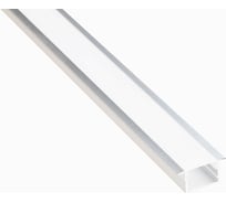 Профиль врезной LEDS POWER СПВ17-2507 алюминий анодированный с матовым рассеивателем 2м 008417