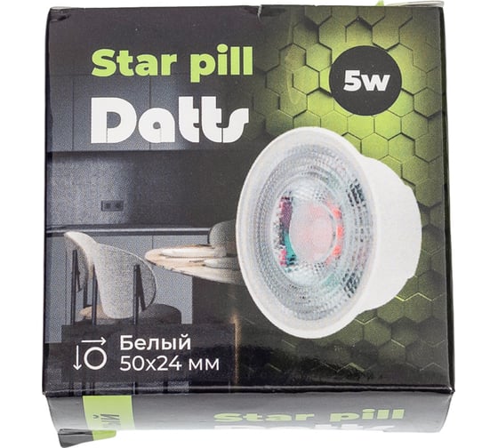 Модуль светодиодный Datts Star pill 5W 4200К белый Datts Star pill 5W WH