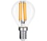 Светодиодная лампа WOLTA FILAMENT 12Вт 6500K Е14 WF-G45-12W6KE14 1