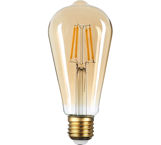 Светодиодная лампа WOLTA FILAMENT 10Вт 2400K Е27 WF-ST64-10W2.4KE27 1