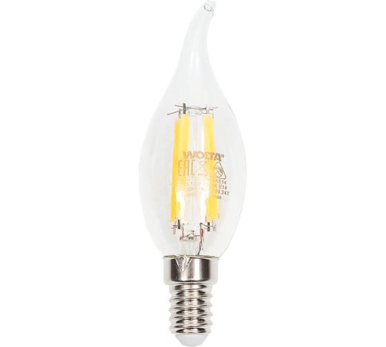 Светодиодная лампа WOLTA FILAMENT 12Вт 4000K Е14 WF-CT35-12W4KE14