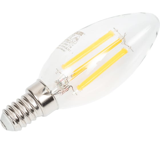 Светодиодная лампа WOLTA FILAMENT 15Вт 3000K Е14 WF-C35-15W3KE14
