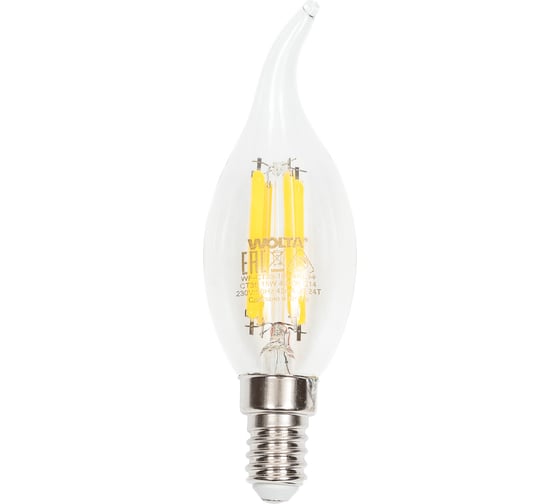 Светодиодная лампа WOLTA FILAMENT 15Вт 4000K Е14 WF-CT35-15W4KE14