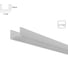 Матовый рассеиватель для теневого профиля ARTE LAMP GAP A671005RS 1