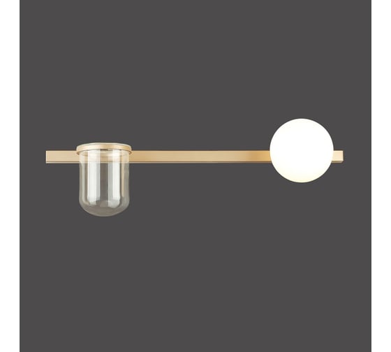Настенный светильник ODEON LIGHT FLOWER стекло, E14, 1х40W 4682/1WA