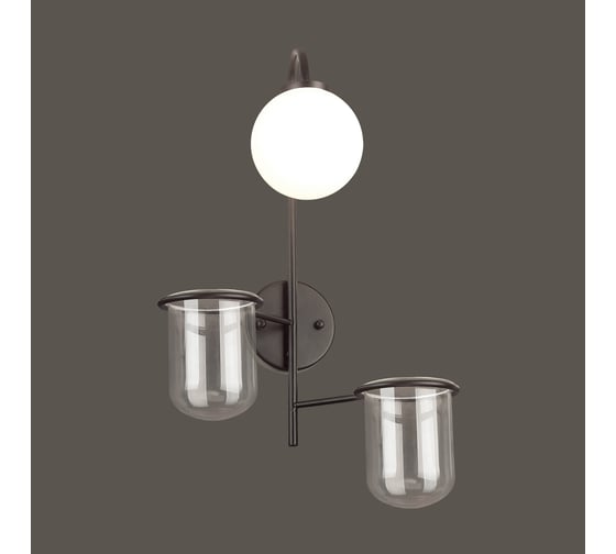 Настенный светильник ODEON LIGHT FLOWER стекло, E14, 1х40W 4681/1W