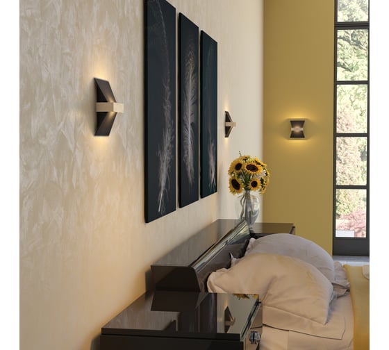 Настенный светильник ODEON LIGHT BILBAO металл, LED, 7W 3835/7WL