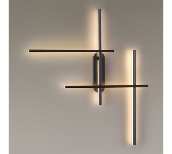 Настенный светильник ODEON LIGHT RUDY акрил, LED, 36W 3890/36WL
