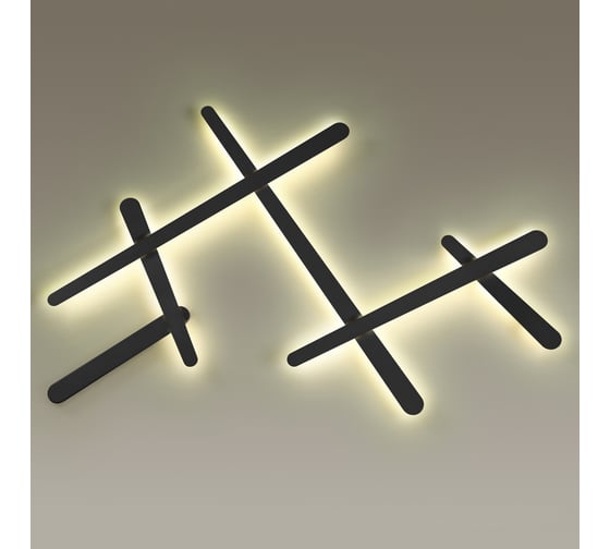 Настенный светильник ODEON LIGHT RUDY металл, LED, 36W 4231/36WB