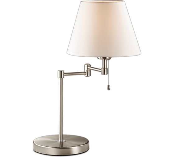 Настольная лампа ODEON LIGHT GEMENA текстиль, E27, 60W 2480/1T
