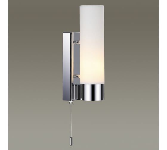 Настенный светильник ODEON LIGHT TINGI с выключателем, стекло, E27, 60W 2660/1W