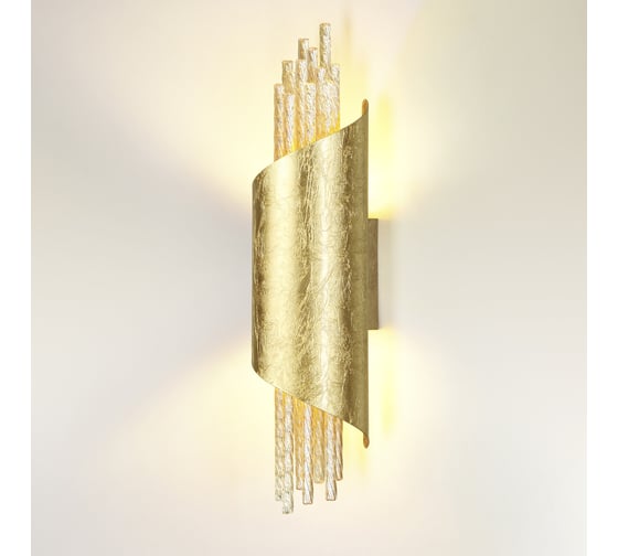 Настенный светильник ODEON LIGHT MONICA металл, стекло, LED, 5W 3901/5W