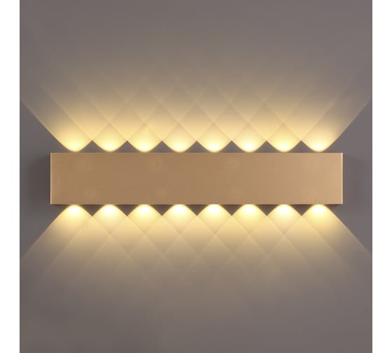 Настенный светильник ODEON LIGHT MAGNUM металл, LED, 16W 3893/16WL