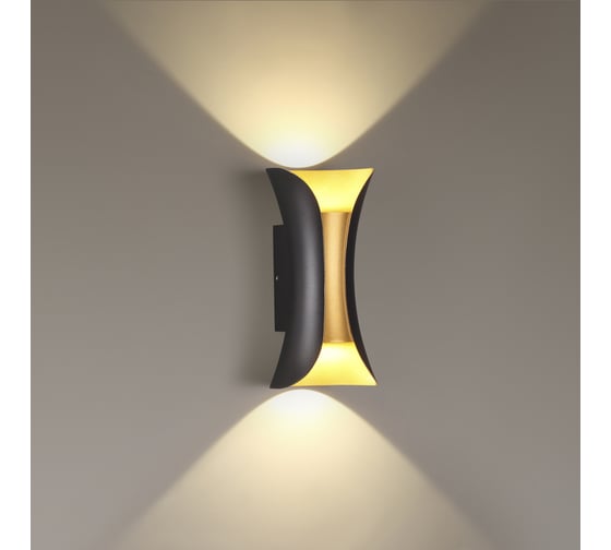 Настенный светильник ODEON LIGHT KRISTA металл, LED, 6W 3886/6BG