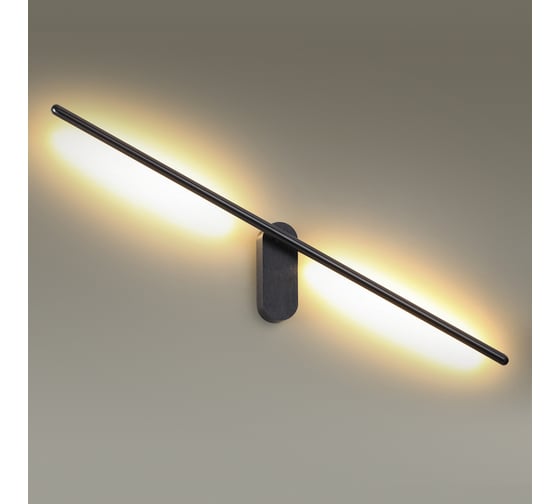 Настенный светильник ODEON LIGHT MILL металл, LED, 12W 3858/12WB