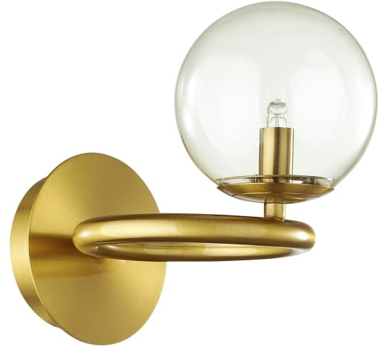Настенный светильник ODEON LIGHT NUVOLA стекло, G9, 40W 4276/1W 1