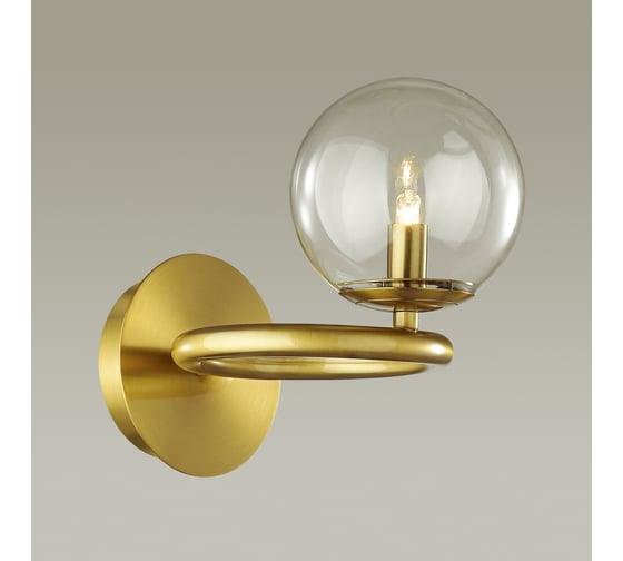 Настенный светильник ODEON LIGHT NUVOLA стекло, G9, 40W 4276/1W