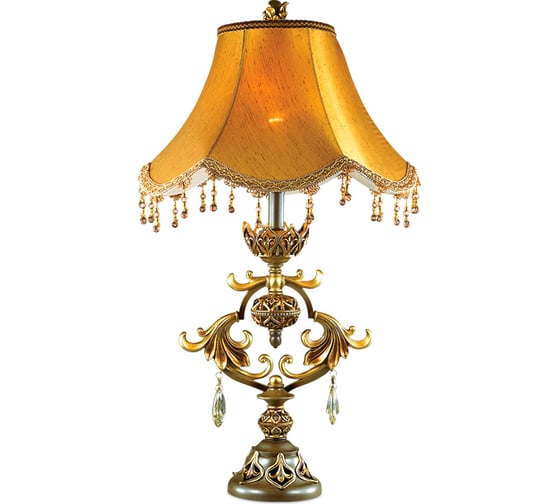 Настольная лампа ODEON LIGHT SAFIRA текстиль, E27, 60W 2802/1T 1