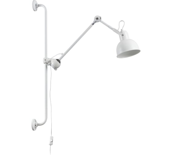 Настенный светильник ODEON LIGHT ARTA на кронштейне, металл, E14, 1х40W 4126/1WA