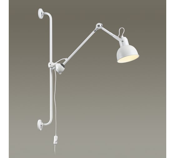 Настенный светильник ODEON LIGHT ARTA на кронштейне, металл, E14, 1х40W 4126/1WA
