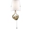 Настенный светильник ODEON LIGHT TIARA с выключателем, стекло, E14, 40W 2186/1W 1