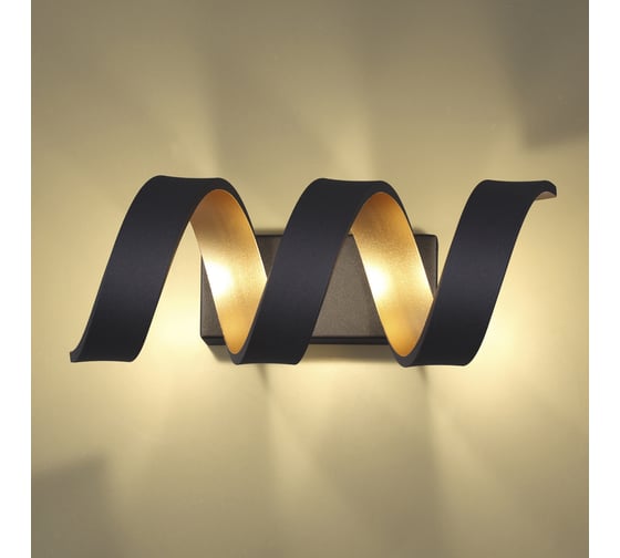 Настенный светильник ODEON LIGHT SPIRA металл, LED, 9W 3832/9WL