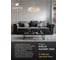 Подвесная люстра ARTE LAMP APOLLO A2549SP-75GO 3