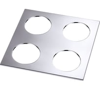 Рамка NOVOTECH к 357585-357587. 357589. 357909-357910. 370639-370643 металл METIS 358252