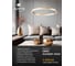 Подвесная люстра ARTE LAMP SIREN A2548SP-45GO 3