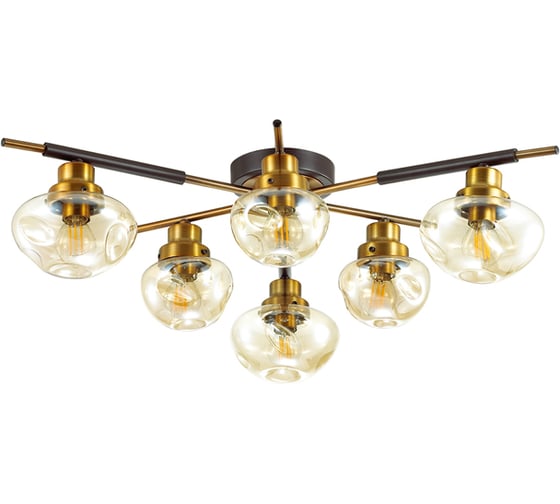Потолочная люстра LUMION YOSHI стекло, E14, 6х40W 4405/6C