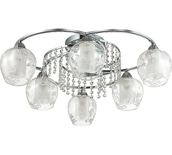 Потолочная люстра LUMION KRISTALIN стекло, E14, 6х60W 3065/6C 1