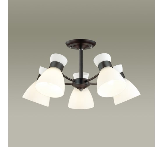 Потолочная люстра LUMION WILMA стекло, E27, 5х60W 4534/5C