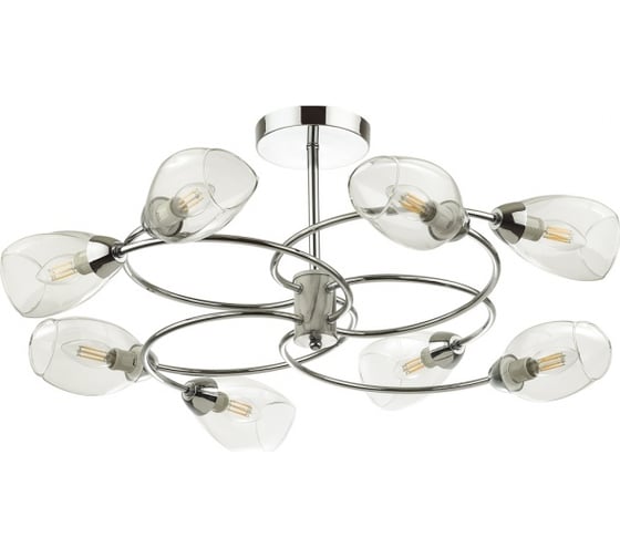 Потолочная люстра LUMION ROMEO стекло, E14, 8х40W 4561/8C 1