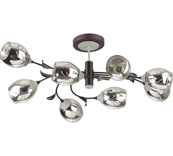 Потолочная люстра LUMION MELISSA стекло, E27, 8х60W 4527/8C 1