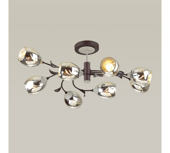 Потолочная люстра LUMION MELISSA стекло, E27, 8х60W 4527/8C