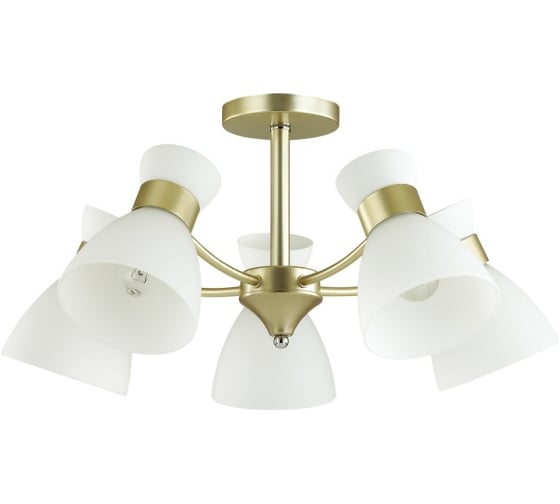 Потолочная люстра LUMION WILMA стекло, E27, 5х60W 4535/5C