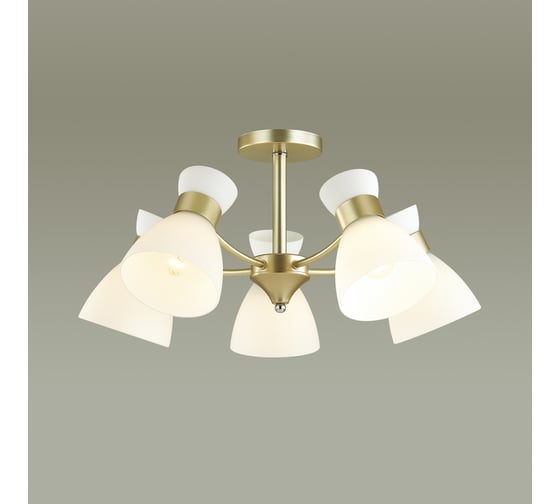 Потолочная люстра LUMION WILMA стекло, E27, 5х60W 4535/5C