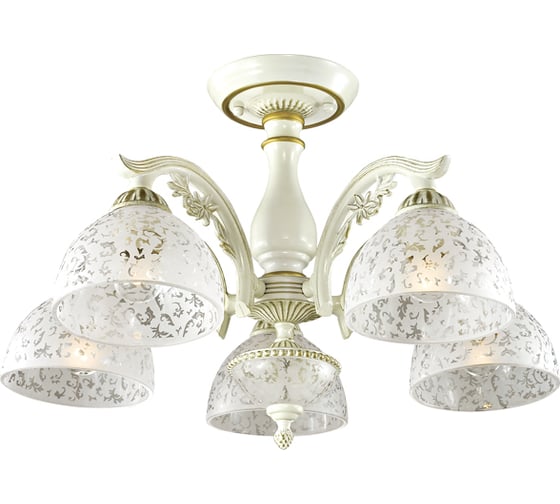 Потолочная люстра LUMION SLIGO стекло, E27, 5х60W 2947/5C 1
