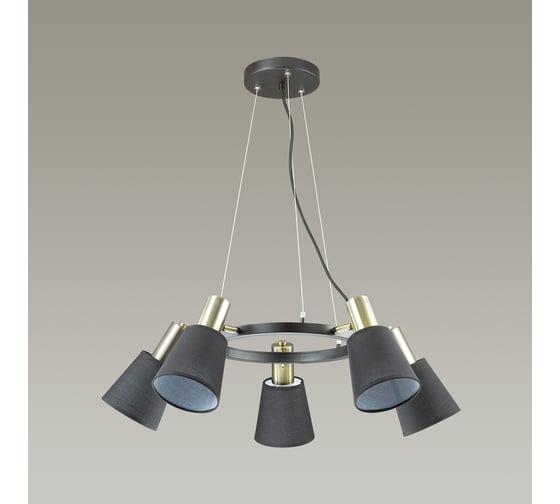 Люстра LUMION MARCUS текстиль, E14, 5х40W 3638/5