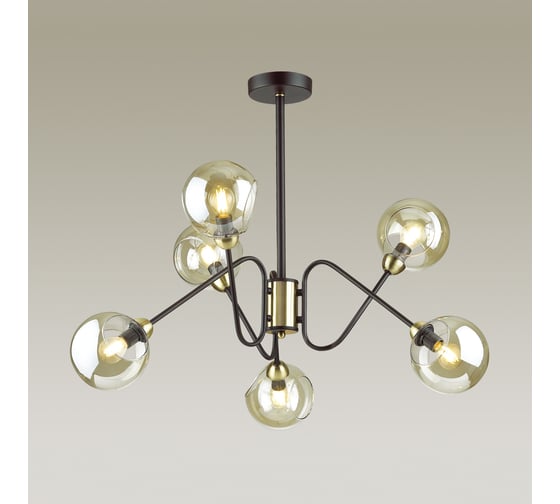 Потолочная люстра LUMION TIANA стекло, E14, 6х40W 4518/6C