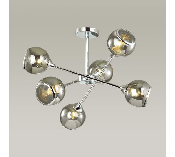 Потолочная люстра LUMION SANDRA стекло, E27, 6х60W 4530/6C