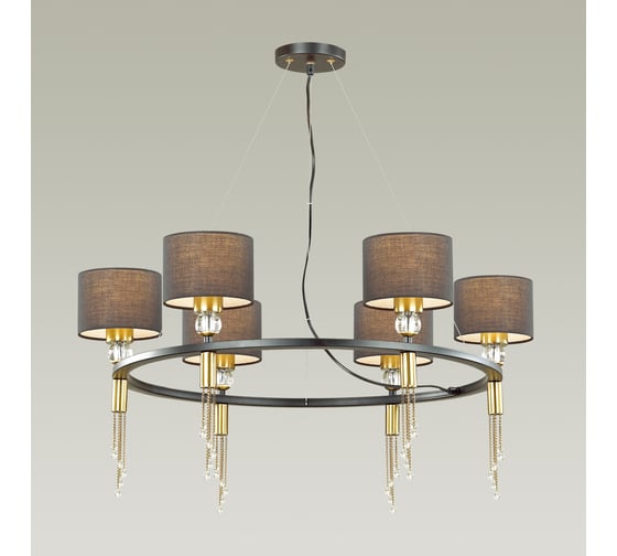 Люстра LUMION SANTIAGO текстиль, E27, 6х60W 4516/6