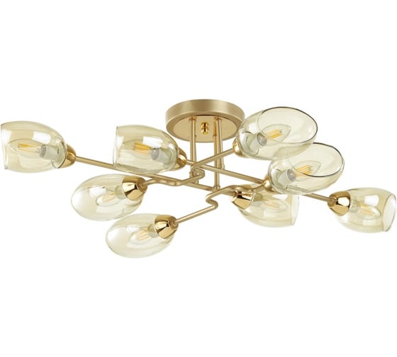 Потолочная люстра LUMION LACIE стекло, E14, 8х40W 4536/8C 1