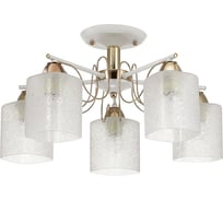 Потолочная люстра LUMION OPICUS стекло, E27, 5х60W 3508/5C